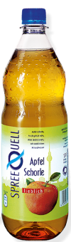 Spreequell Apfelschorle Lieblich 12x1,0 l PET 